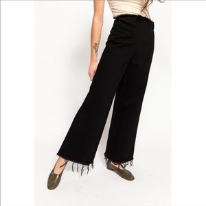 SHAINA MOTE Wide Leg Black Jeans 2